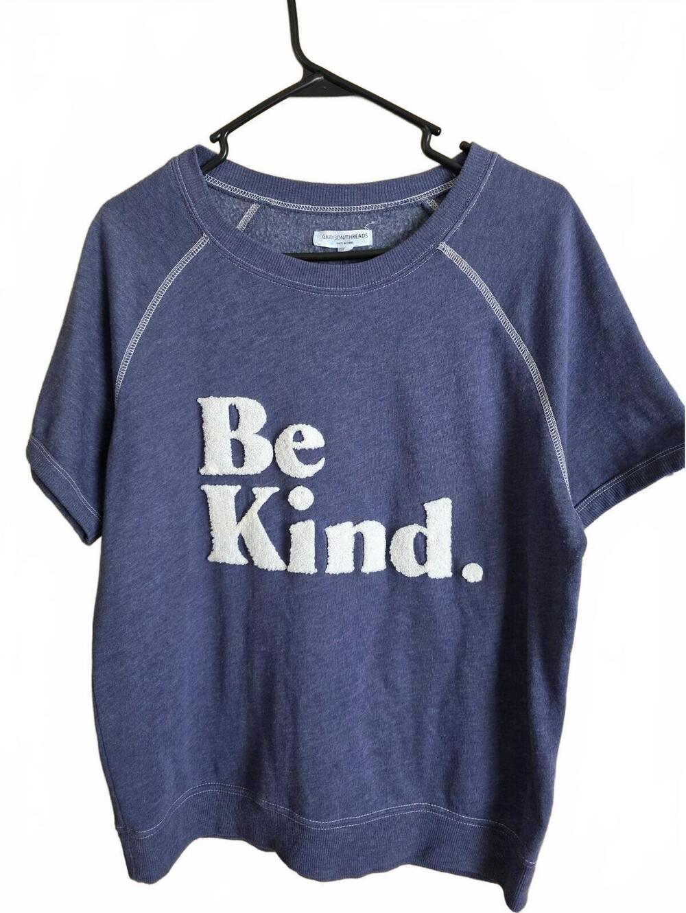 Grayson/Threads Be Kind Pullover Sweatshirt in Navy Blue, Size M, Athleisure